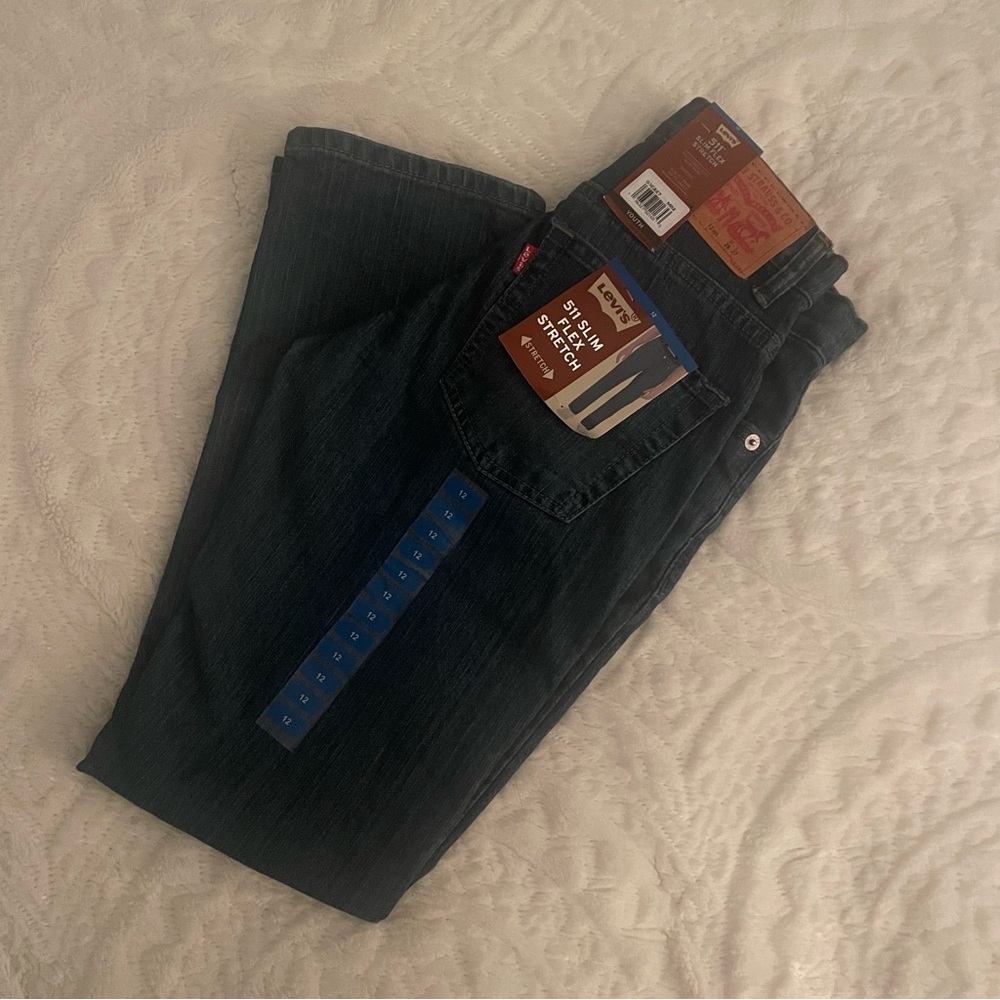 NEW: Boys Levi’s Slim and Stretch Jeans - size 12